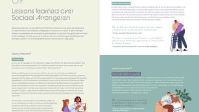 Handboek Sociaal Arrangeren beschikbaar I Inclusief tien handige lessons learned